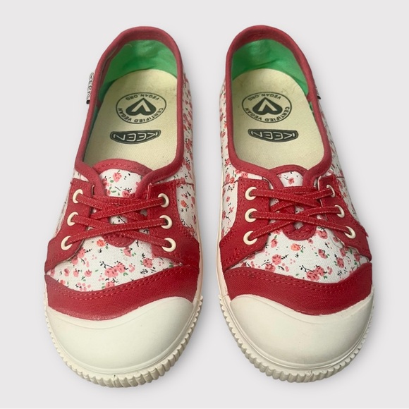 KEEN Floral Maderas Rose Pink Size 6 EUC - Picture 6 of 9